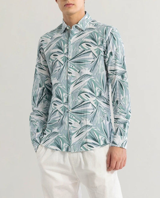 Tropiblu Abstract Grey Shirt