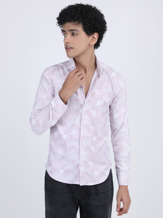 Lavender Turkish Weave Shirt