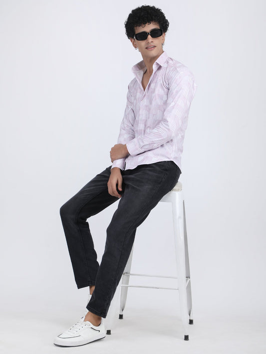 Lavender Turkish Weave Shirt