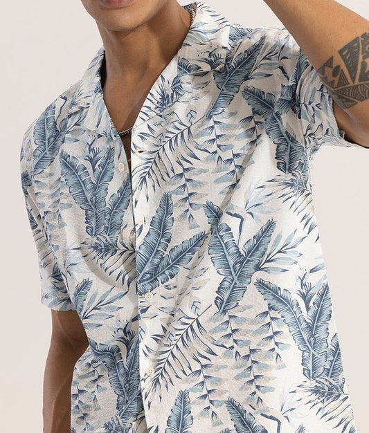 Locust Blue Seersucker Shirt