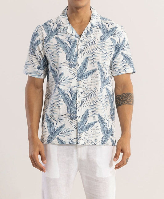 Locust Blue Seersucker Shirt