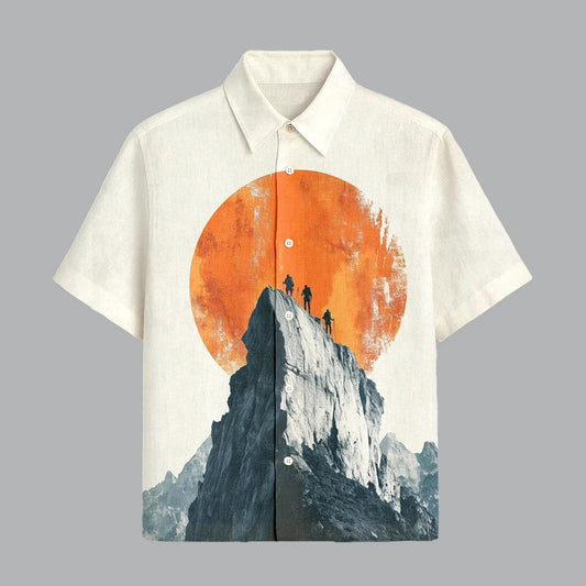 Embrocation Cream Printed Half Sleeve Shirt