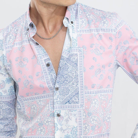 Banquet Paisley Pink Shirt