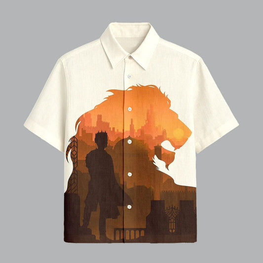 Emolient Cream Printed Half Sleeve Shirt